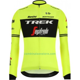 Maillot 2019 Trek-Segafredo Manches Longues N002